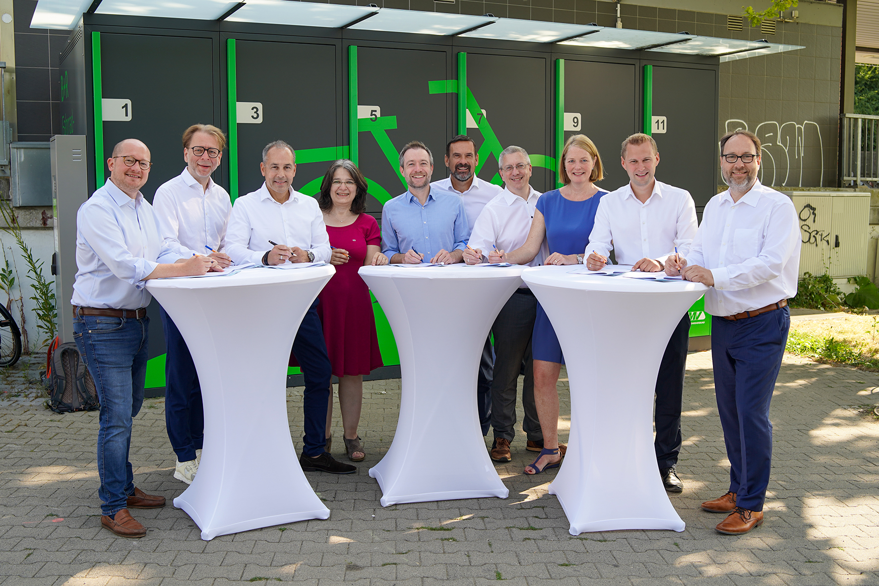 Vereinbarung zu Planung und Bau des Radschnellwegs FRM5 Vordertaunus unterzeichnet