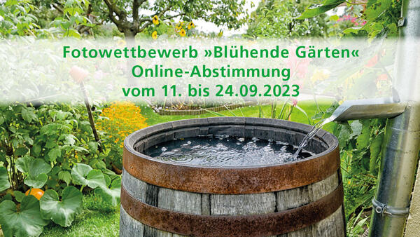 Onlineabstimmung Blühende Gärten